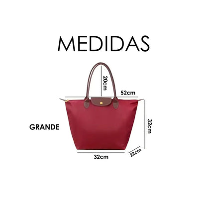 Bolsa Tote Grande Nylon Versá