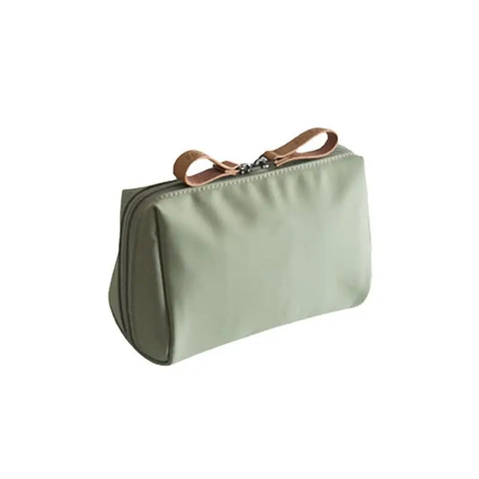 Necessaire Verde Impermeável Minimalista