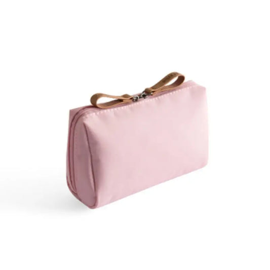 Necessaire Rosa Impermeável Minimalista