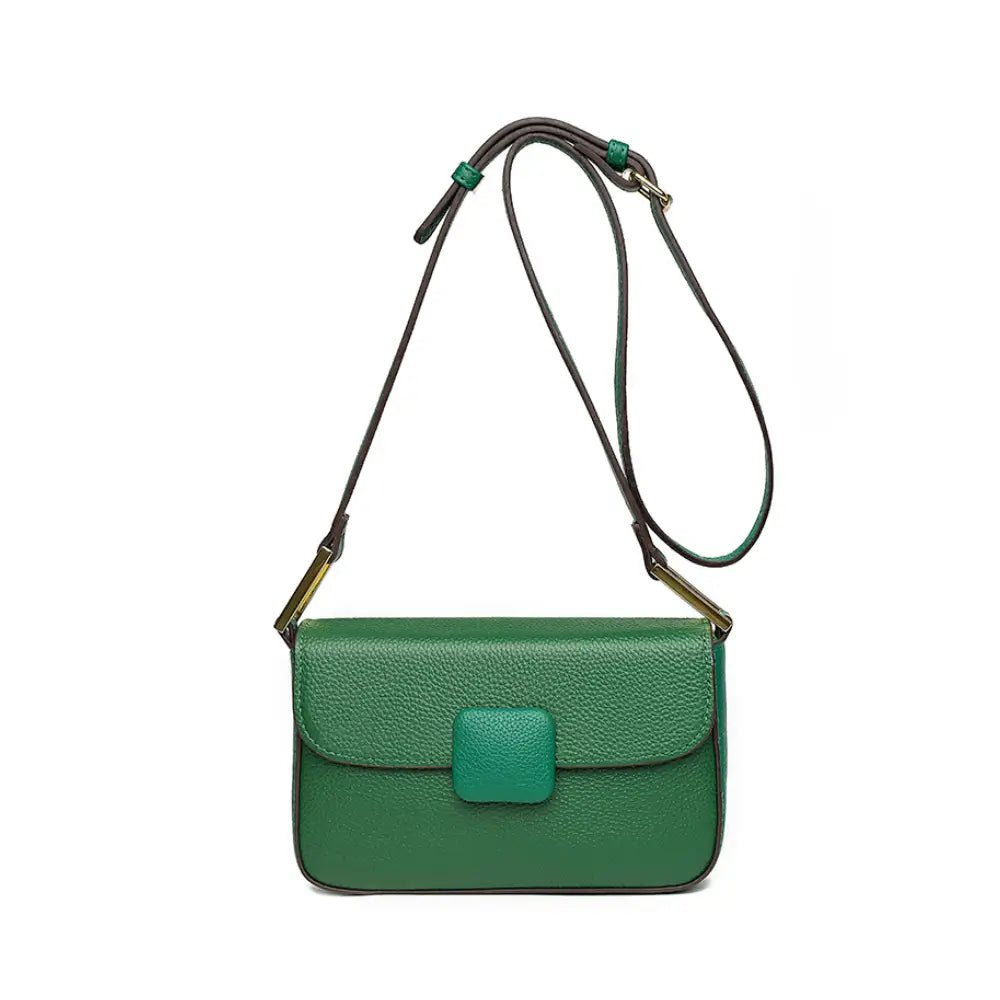 Bolsa Tiracolo Branca Couro Pequena Jade