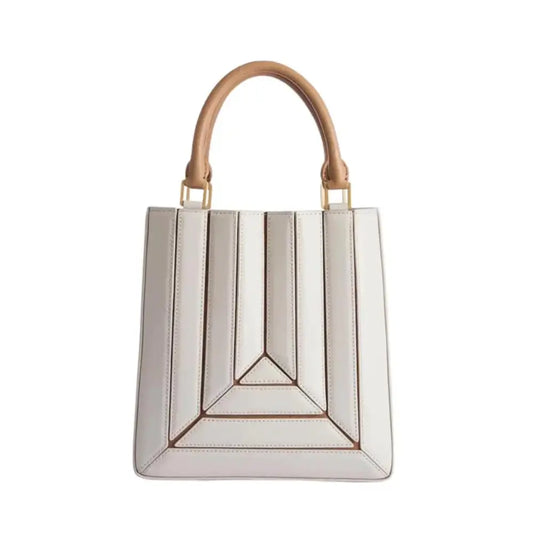 Bolsa Tiracolo Off White Pequena Tiras